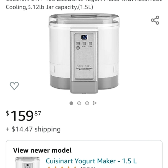 Cuisinart yogurt maker - Picture 6 of 7
